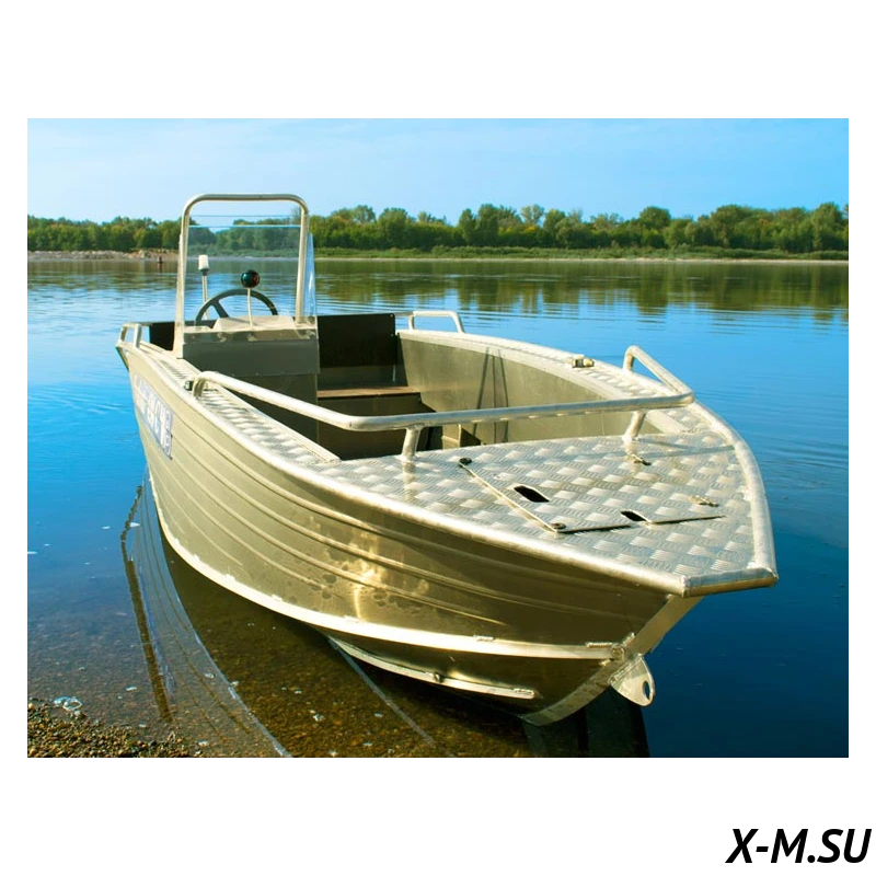 Алюминиевая моторная лодка WYATBOAT-430C Алюминиевая моторная лодка WYATBOAT-430C