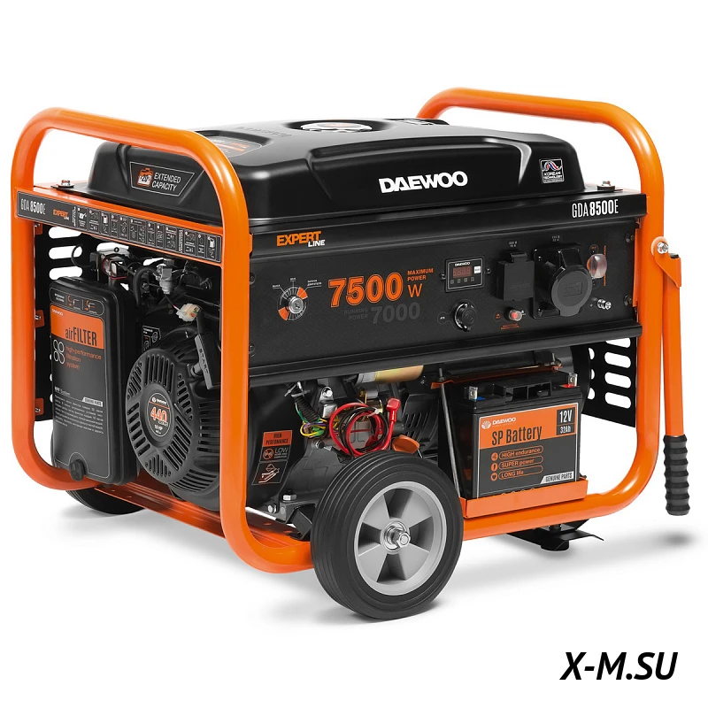 Генератор бензиновый DAEWOO GDA 8500E-3 Генератор бензиновый DAEWOO GDA 8500E-3