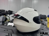Шлем интеграл HETOSHI XD1-90 цв. Белый глянцевый  р. S 