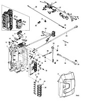 Электрические компоненты 4-Х ТАКТНОГО ПЛМ MERCURY 135 Серийный номер от 1B2270001 до 1B381711