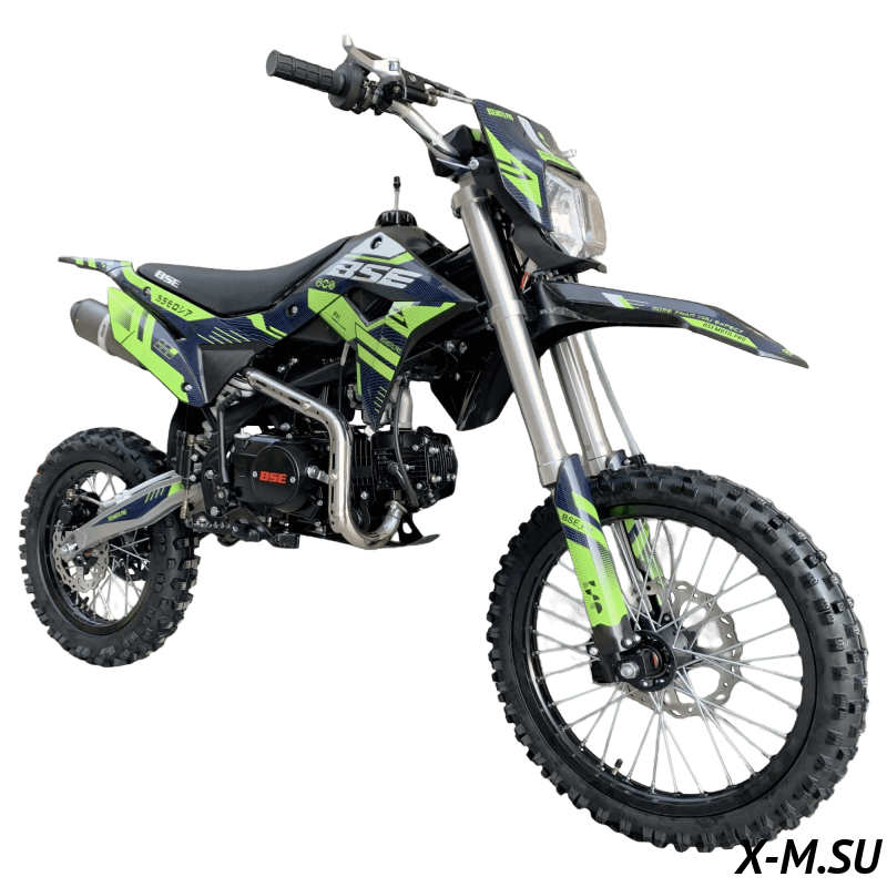 Питбайк BSE PH125 AK47 Green (040) Питбайк BSE PH125 AK47 Green (040)