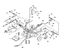 Комплект для дистанционного управления 4-Х ТАКТНОГО ПЛМ MERCURY 6 Серийный номер от 0P401000 и выше